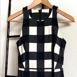 BANANA REPUBLIC Gingham Body Con Dress